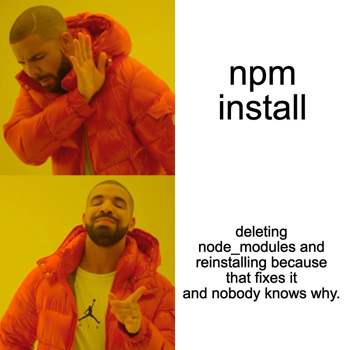 5.drake-npm-meme.jpeg